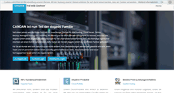 Desktop Screenshot of candan.eu