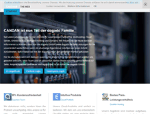 Tablet Screenshot of candan.eu